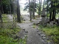 Gold Rush Cemetery, Skagway, White Pass, Chilkoot Pass, Yucon, Klondike, Alaska, United States Royalty Free Stock Photo