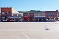 The Gold Rush town of Custer in the Black Hills of South Dakota