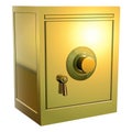 Gold safe icon