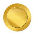 Gold seal icon logo image vector