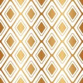 Gold seamless pattern. Abstract geometric background. Repeated golden texture. Repeating elegant squares design for tiles, covers,