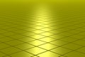 Gold shiny tiled floor Royalty Free Stock Photo