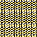 Gold and silver crystal sequins seamless pattern