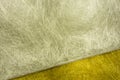 Gold and silver fiber texture Royalty Free Stock Photo