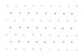 Gold and silver glitter dot paper on white background Royalty Free Stock Photo