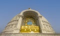 Gold sleeping Budha statue hd image