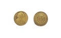 Gold spanish pieces of eight or Charles III escudos, minted in 1791