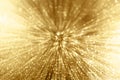 Gold Sparkle Zoom Royalty Free Stock Photo