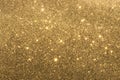 Gold sparkling glitter texture