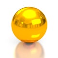 Gold sphere