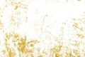 Gold splashes Texture. Brush stroke design element. Royalty Free Stock Photo