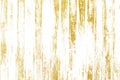 Gold splashes Texture. Brush stroke design element. Royalty Free Stock Photo