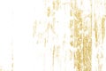 Gold splashes Texture. Brush stroke design element. Royalty Free Stock Photo