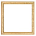 Gold Square Picture Frame