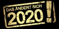 gold stamp that changes in 2020 (in german