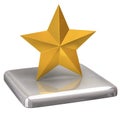 Gold star