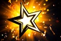 Gold star