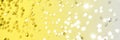 Gold stars background. Yellow glitter backdrop. New year luxury snow