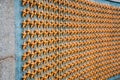 Gold stars on the Freedom Wall, part of the National World War II Memorial in Washington, D.C