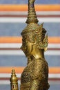 Gold statue