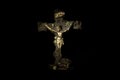 Gold statue of Jesus