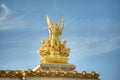 Gold statues, Paris Opera Center