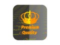 Gold sticker premium quality