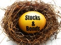 Gold Stocks and Bonds nestegg