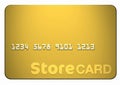 Gold Store Card
