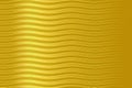 Gold striped waves background