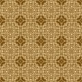 Gold symmetry pattern and geometric golden design, background wallpaper Royalty Free Stock Photo