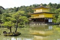 Gold temple in Japan