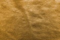 Gold texture background. Abstract cloth of gold. Flat design mockup. Abstract golden texture