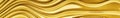 Gold texture of a fabric satin. Gorizontal panoramic view for kithen panel skinali. 3d render
