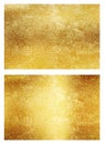 Gold textured backgrounds. Golden holiday backdrops.