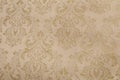 Gold textured damask paper