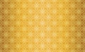 Gold Thai Vintage Line Art Seamless Pattern Background