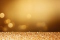 Gold themed background large copy space - stock picture backdrop