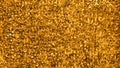 Gold tinsel texture. Royalty Free Stock Photo