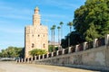 The Gold Tower, Seville, Spain Royalty Free Stock Photo