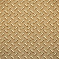Gold tread plate Royalty Free Stock Photo