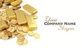 Gold treasure Royalty Free Stock Photo