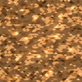 Gold triangle shape pattern background