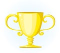 Gold trophy