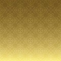 Gold vector background with luxury ornament and gradient