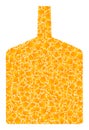 Gold Vector Wide Bottle Mosaic Icon