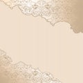 gold vintage background, royal with classic Baroque patter