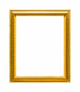 Gold vintage frame, Elegant vintage gold, Gilded picture frame with beading