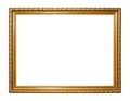 Gold vintage frame