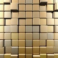 Gold wall